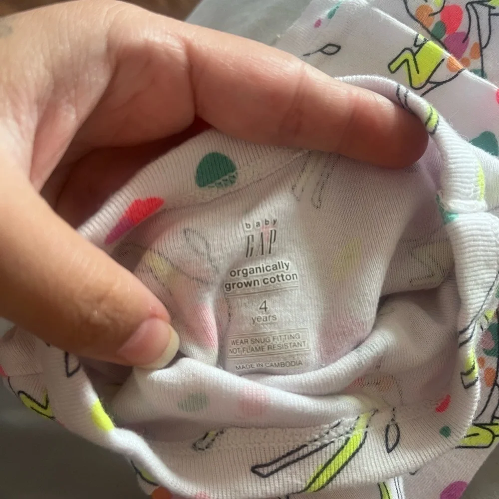 GAP Toddler Giraffe Print PJ Set